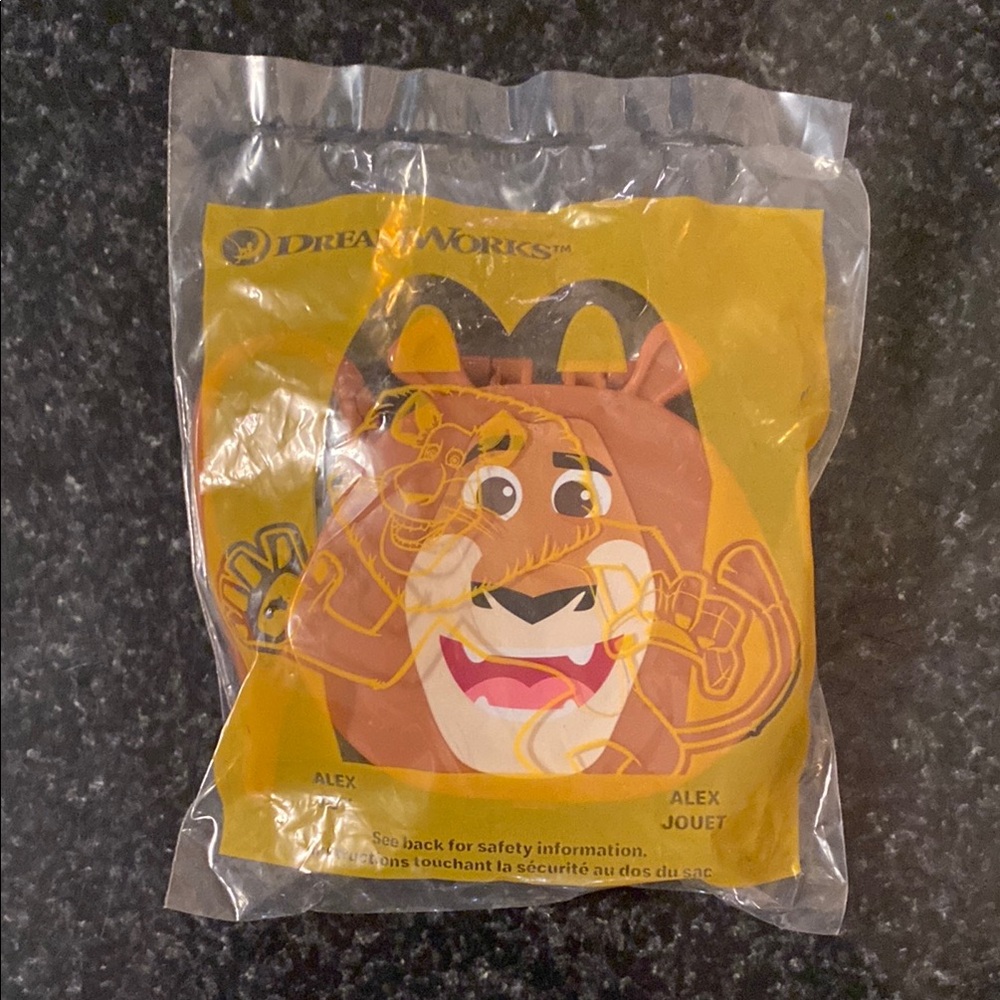 DreamWorks Alex Happy Meal Toy